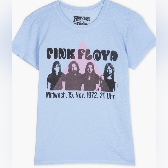 Lucky Brand Tops - Lucky Brand NWT Pink Floyd Graphic Band Tee in Small